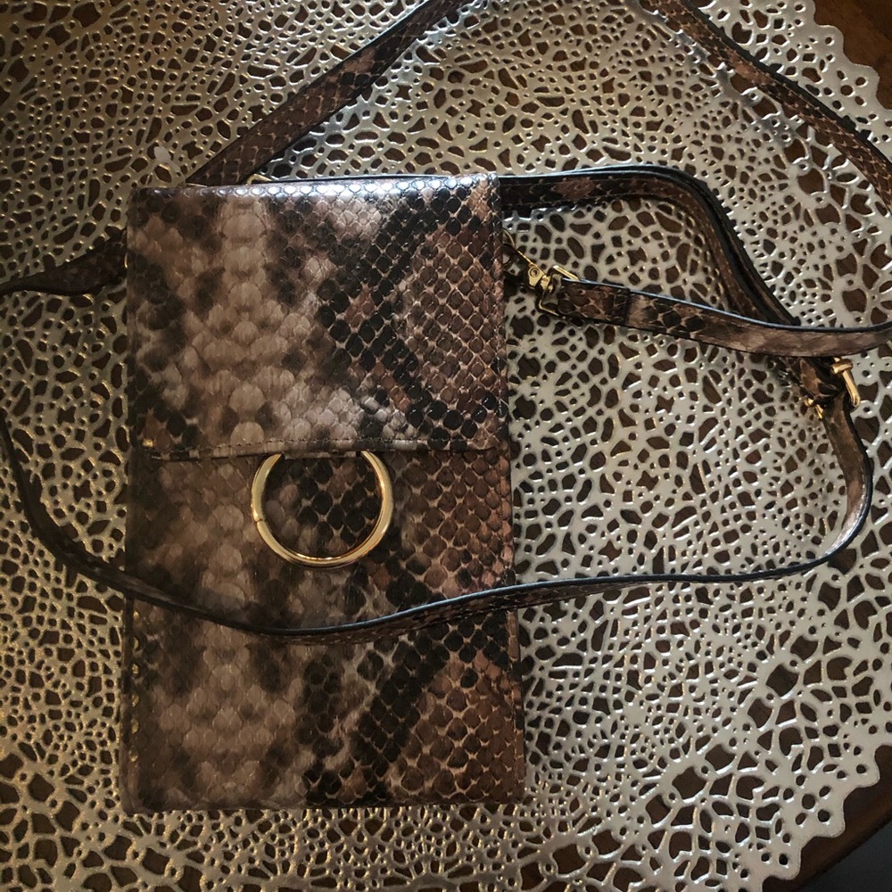 Snakeskin phone case/bag